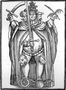 The Antichrist with three heads by French School
